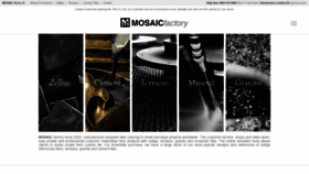 What Mosaicfactory.com website looked like in 2020 (3 years ago)