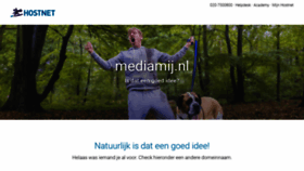 What Mediamij.nl website looked like in 2020 (3 years ago)