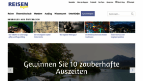 What Magazin-reisen.at website looked like in 2020 (4 years ago)