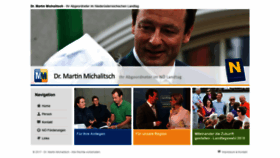 What Michalitsch.at website looked like in 2020 (4 years ago)