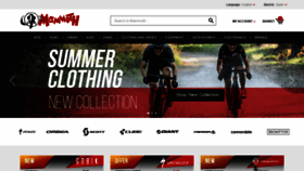 What Mammothbikes.com website looked like in 2020 (3 years ago)