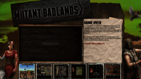 What Mutantbadlands.com website looked like in 2020 (3 years ago)