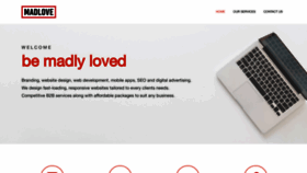 What Madloveapps.com website looked like in 2020 (3 years ago)