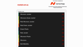 What Monbell.com.au website looked like in 2020 (3 years ago)