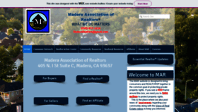 What Maderarealtors.com website looked like in 2020 (3 years ago)