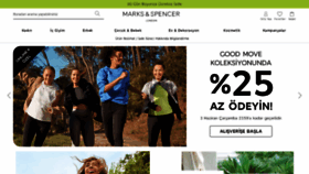 What Marksandspencer.com.tr website looked like in 2020 (3 years ago)