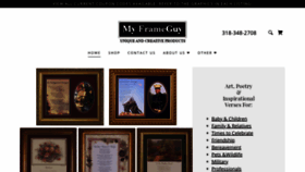 What Myframeguy.com website looked like in 2020 (3 years ago)
