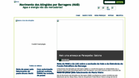 What Mabnacional.org.br website looked like in 2020 (4 years ago)