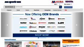 What Merchantaccessories.com website looked like in 2020 (3 years ago)