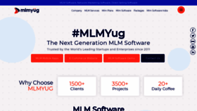 What Mlmyug.com website looked like in 2020 (3 years ago)
