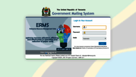 What Mail.moe.go.tz website looked like in 2020 (3 years ago)