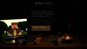 What Minetoys.com website looked like in 2020 (3 years ago)