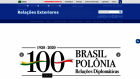 What Mre.gov.br website looked like in 2020 (3 years ago)