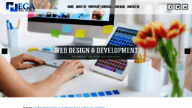 What Megawebdesign.in website looked like in 2020 (3 years ago)