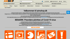 What Megamerchandise.dk website looked like in 2020 (3 years ago)