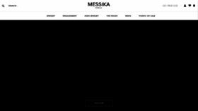 What Messika.com website looked like in 2020 (3 years ago)