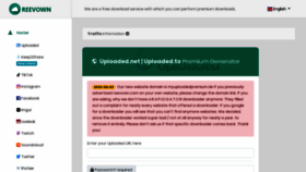 What Myuploadedpremium.de website looked like in 2020 (3 years ago)