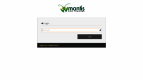What Mantis.rathi.com website looked like in 2020 (3 years ago)