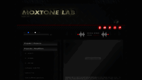 What Moxtone.com website looked like in 2020 (3 years ago)