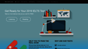 What Mini-ielts.com website looked like in 2020 (3 years ago)