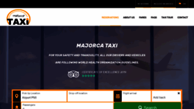 What Mallorca-taxi.com website looked like in 2020 (3 years ago)