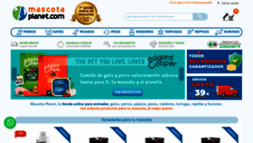 What Mascotaplanet.com website looked like in 2020 (5 years ago)