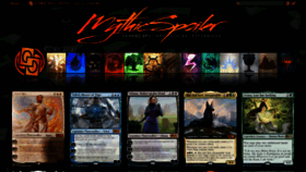 What Mythicspoiler.com website looked like in 2020 (3 years ago)