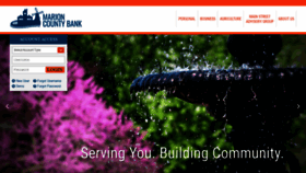 What Marioncountybank.com website looked like in 2020 (3 years ago)