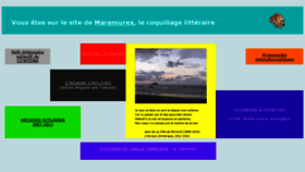 What Maremurex.net website looked like in 2020 (3 years ago)