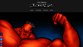 What Musclehedz.com website looked like in 2020 (3 years ago)