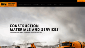 What Midwestconcretematerials.com website looked like in 2020 (3 years ago)