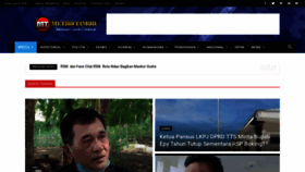 What Metrotimor.id website looked like in 2020 (3 years ago)