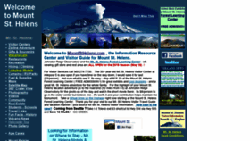 What Mountsthelens.com website looked like in 2020 (3 years ago)