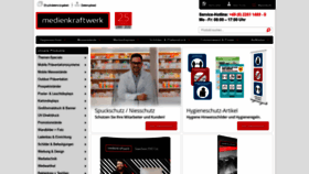What Medienkraftwerk.de website looked like in 2020 (3 years ago)