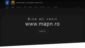 What Mapn.ro website looked like in 2020 (5 years ago)