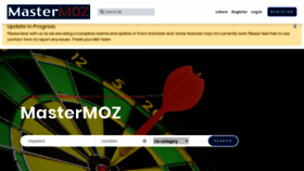What Mastermoz.com website looked like in 2020 (3 years ago)