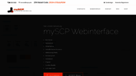 What Myscp.de website looked like in 2020 (3 years ago)