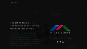 What Mit-solutions.ca website looked like in 2020 (3 years ago)