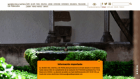 What Museucastellperalada.com website looked like in 2020 (3 years ago)