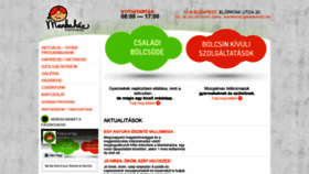 What Mankahaz.hu website looked like in 2020 (3 years ago)