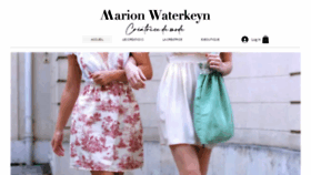 What Marionwaterkeyn.com website looked like in 2020 (3 years ago)