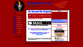 What Messerjoker.de website looked like in 2020 (3 years ago)