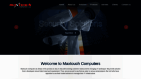 What Maxtouchgulf.com website looked like in 2020 (3 years ago)