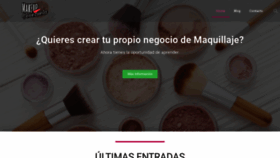What Makeupvenezuela.com website looked like in 2020 (3 years ago)