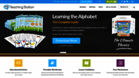What Myteachingstation.com website looked like in 2020 (3 years ago)