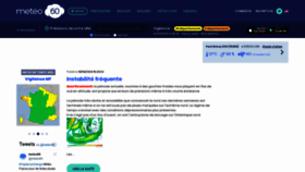 What Meteo60.fr website looked like in 2020 (3 years ago)