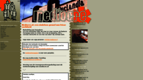 What Mediocre.nl website looked like in 2020 (3 years ago)