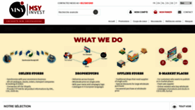 What Msy.be website looked like in 2020 (3 years ago)