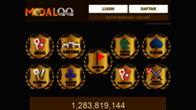 What Modalqq1.com website looked like in 2020 (3 years ago)