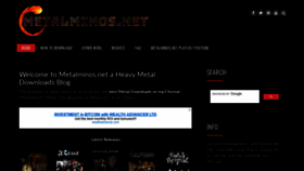 What Metalminos.net website looked like in 2020 (3 years ago)